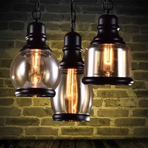 Retro Industriell Pendellampe