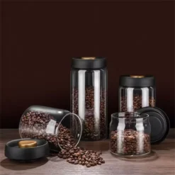 Vakuumforseglet Kaffebønne Oppbevaringskrukke