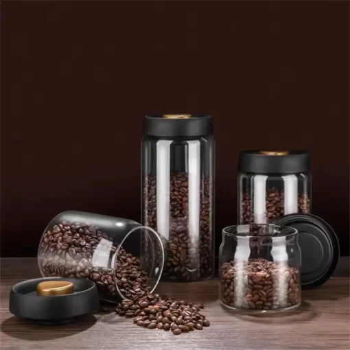 Vakuumforseglet Kaffebønne Oppbevaringskrukke