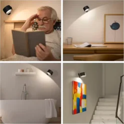 360° Tosidig Magnetisk LED Vegglampe