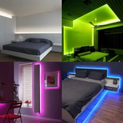 Fargeendrende LED-stripe