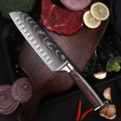 Guanqi Profesjonell Santoku Kokkekniv