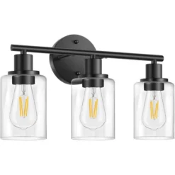 Svart Retro Innendørs Vegglampe for Soverom og Sminkespeil