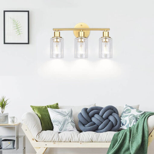 Svart Retro Innendørs Vegglampe for Soverom og Sminkespeil