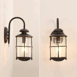 Industriell vanntett utendørs vegglampe