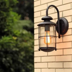 Industriell vanntett utendørs vegglampe
