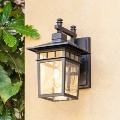 Utendørs vegglampe – vanntett lanterne