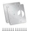 Reparasjonsplate for hengsler 90x90mm 4-pak - Bilde 3