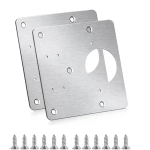 Alternative view of Reparasjonsplate for hengsler 90x90mm 4-pak