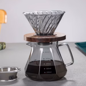 Klar Glass Kaffekaraffel