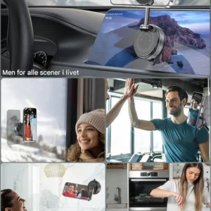 Alternative view of Snanlen 360° Magnetisk Sugekopp Telefonholder