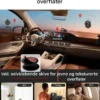 Snanlen 360° Magnetisk Sugekopp Telefonholder - Bilde 8
