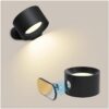 oppladbar LED-vegglampe