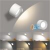 oppladbar LED-vegglampe
